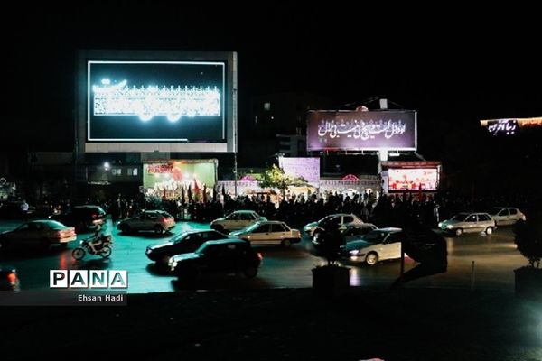 عزاداری شب عاشورا در مشهد