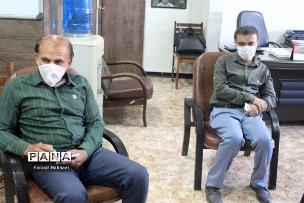 جلسه تخصصی پروژه مهر 99 اداره تربیت بدنی آموزش و پرورش استان بوشهر