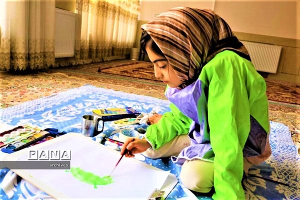 تصاویر فعالیت‌های مهارت محور دانش‌آموزان آباده در ایام  تعطیلات  تابستان