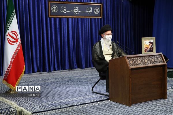 ارتباط تصویری سی و چهارمین اجلاس آموزش و پرورش با رهبر انقلاب