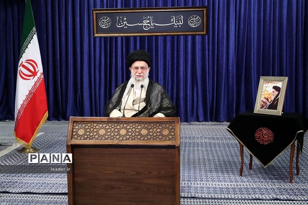 ارتباط تصویری سی و چهارمین اجلاس آموزش و پرورش با رهبر انقلاب