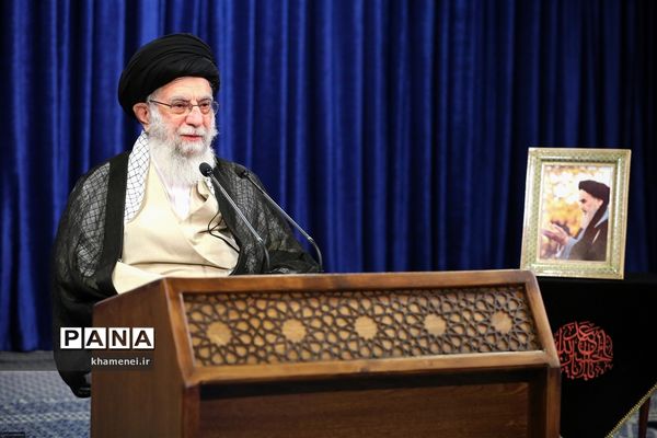 ارتباط تصویری سی و چهارمین اجلاس آموزش و پرورش با رهبر انقلاب