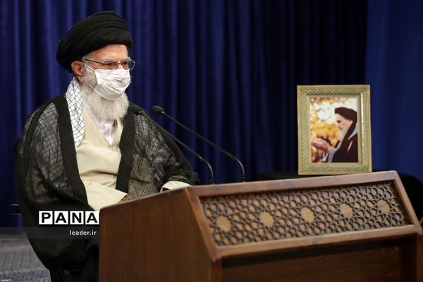 ارتباط تصویری سی و چهارمین اجلاس آموزش و پرورش با رهبر انقلاب