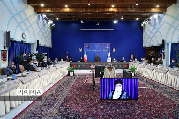 ارتباط تصویری سی و چهارمین اجلاس آموزش و پرورش با رهبر انقلاب