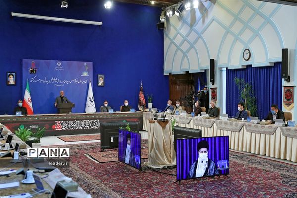 ارتباط تصویری سی و چهارمین اجلاس آموزش و پرورش با رهبر انقلاب