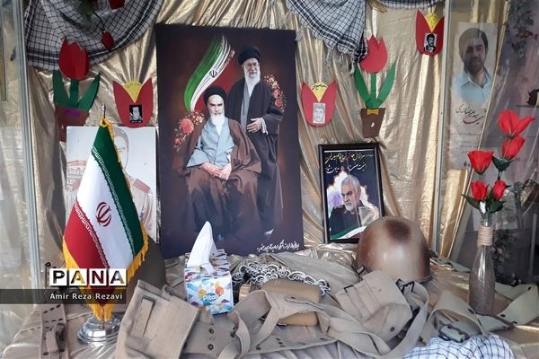 آیین بازگشایی مدارس در مدرسه هیات امنایی بهار ناحیه 4 اهواز