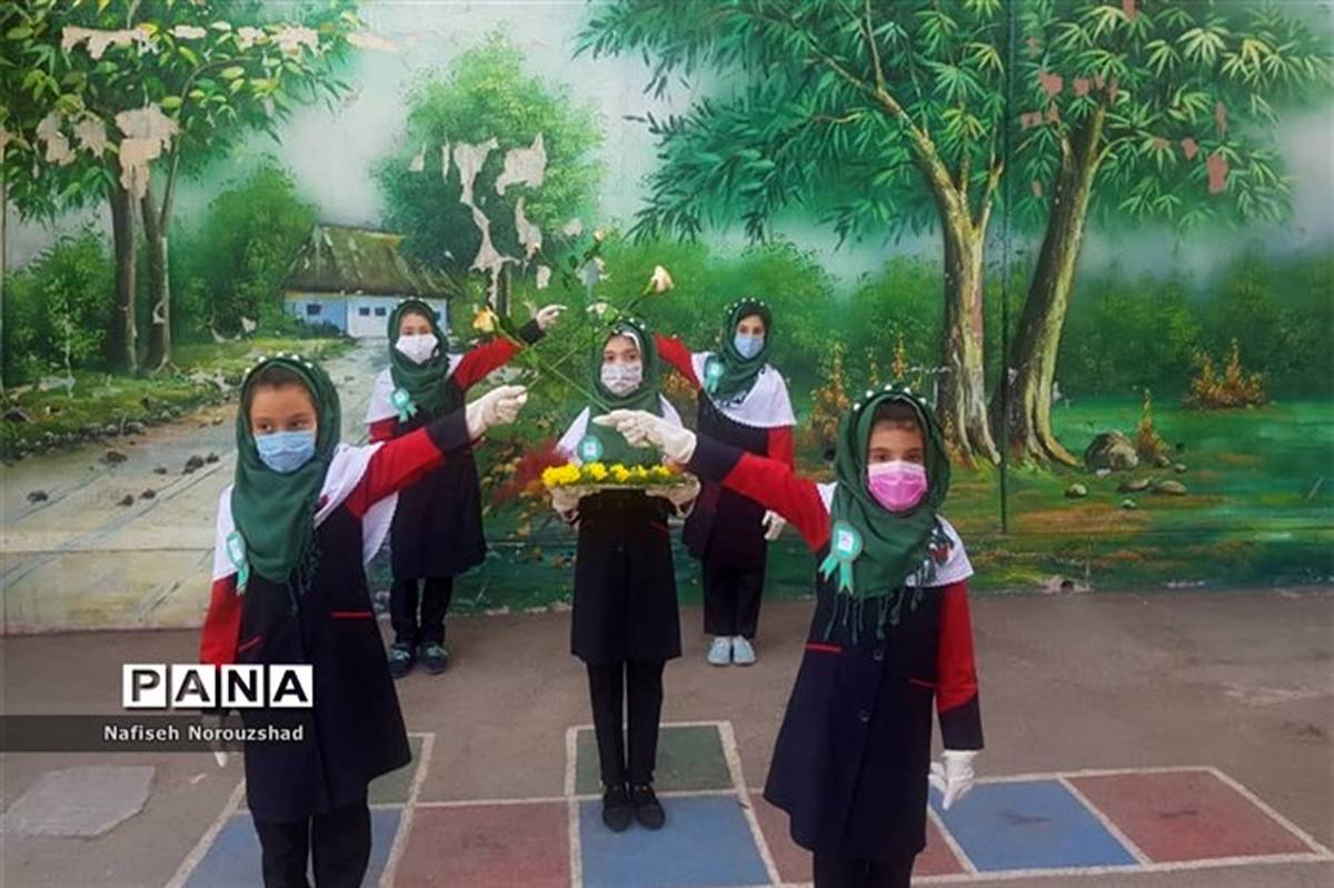 برگزاری آیین بازگشایی مدارس در منطقه ۲ تهران