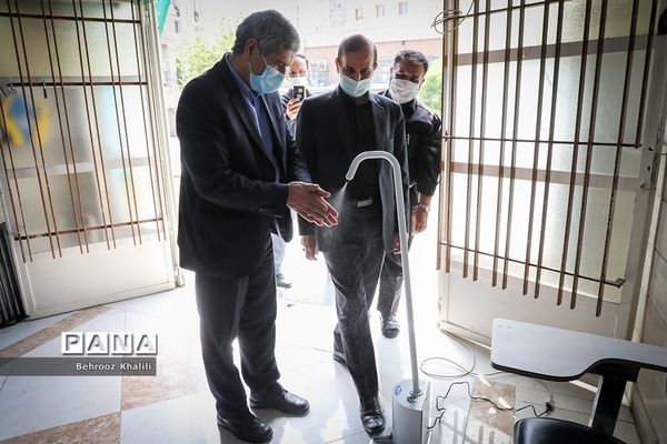 بازدید سرزده معاون تربیت بدنی و سلامت وزارت آموزش و پرورش از مدارس شهر تهران