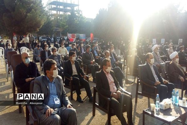 آیین بازگشایی مدارس در هنرستان  دخترانه محمودیه بجنورد
