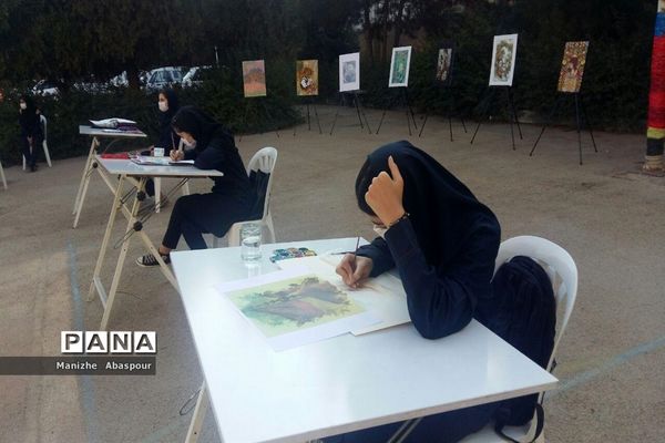 آیین بازگشایی مدارس در هنرستان  دخترانه محمودیه بجنورد