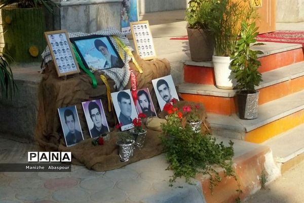 آیین بازگشایی مدارس در هنرستان  دخترانه محمودیه بجنورد