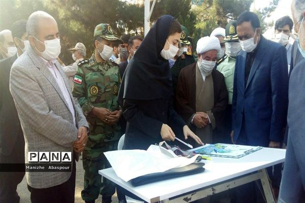 آیین بازگشایی مدارس در هنرستان  دخترانه محمودیه بجنورد