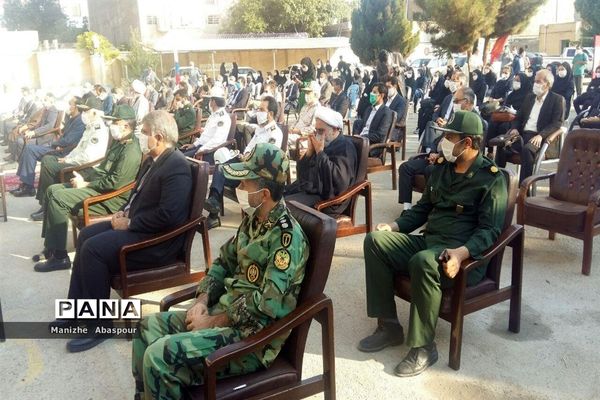 آیین بازگشایی مدارس در هنرستان  دخترانه محمودیه بجنورد