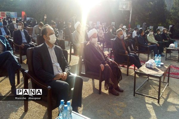 آیین بازگشایی مدارس در هنرستان  دخترانه محمودیه بجنورد