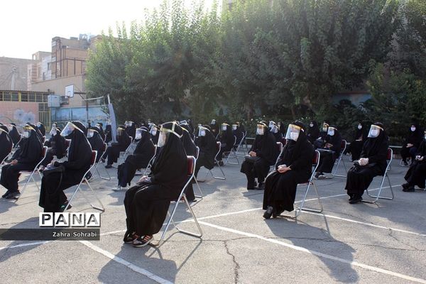 آغاز سال تحصیلی 1400-1399با رعایت پروتکل های بهداشتی در اسلامشهر