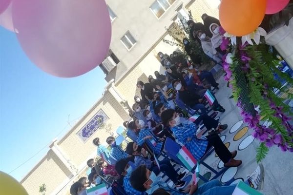 برگزاری جشن شکوفه های کلاس اولی ها در شهرستان نی ریز