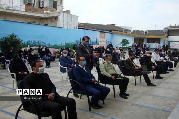 آیین بازگشایی مدارس در میاندورود