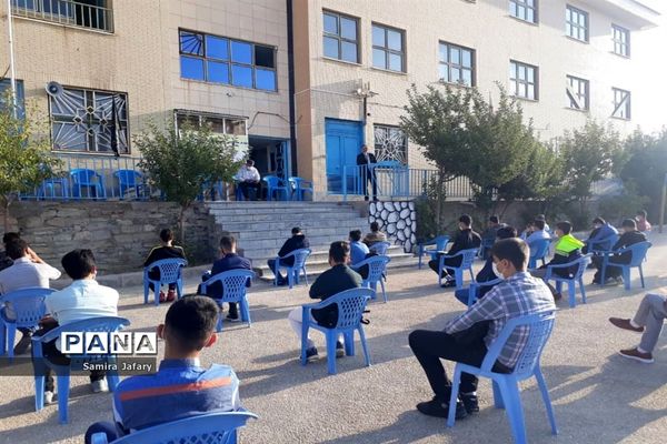 آیین بازگشایی مدارس شهرستان رزن