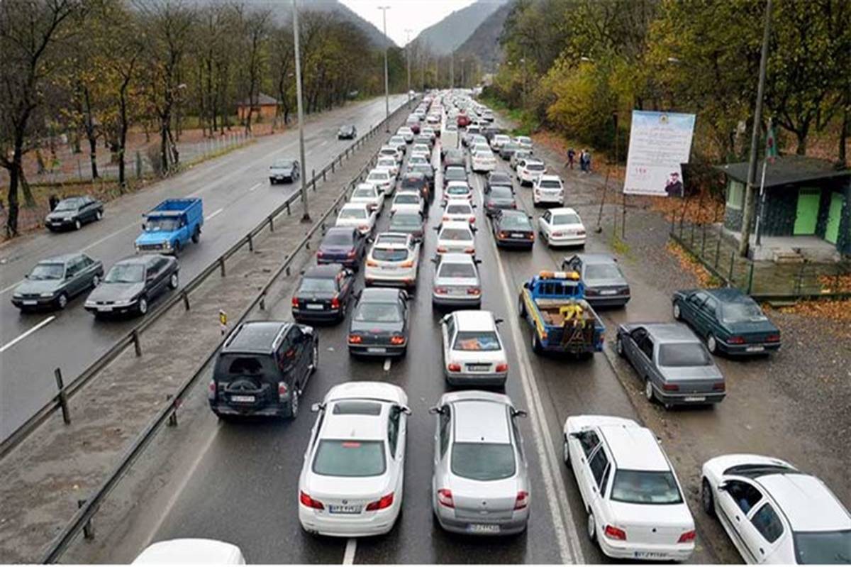 کاهش ۵.۷ درصدی تردد وسایل نقلیه در جاده‌های کشور