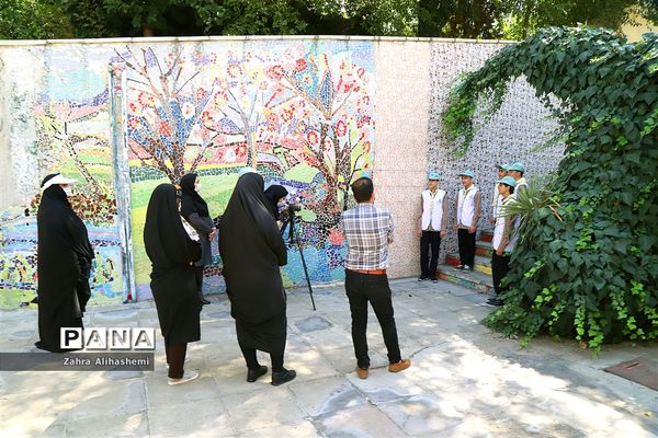 تولید محتوای سازمان دانش آموزی شهر تهران در منطقه 15