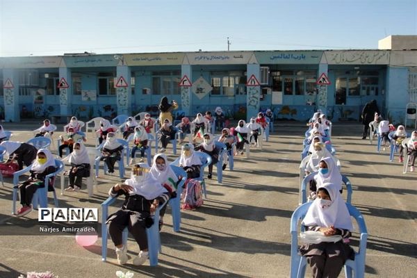 جشن شکوفه ها در دبستان شایگان فسا
