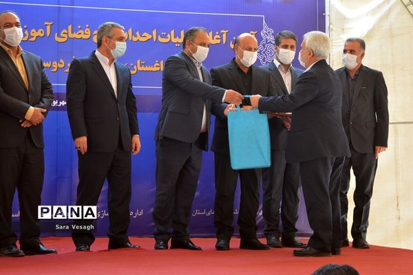 آیین کلنگ زنی 5 پروژه آموزشی در شهرستان شهریار