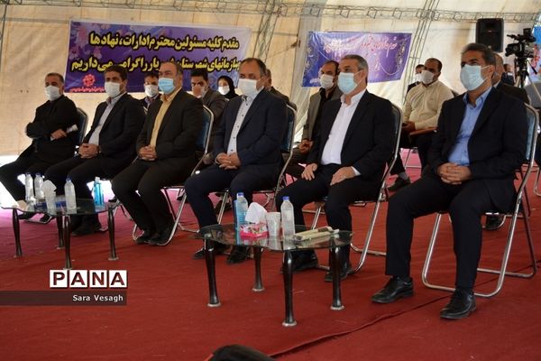 آیین کلنگ زنی 5 پروژه آموزشی در شهرستان شهریار