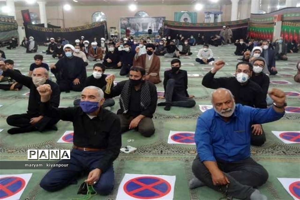 تجمع اعتراض آمیز مردم مسجدسلیمان در پی اهانت نشریه فرانسوی به پیامبر مکرم اسلام