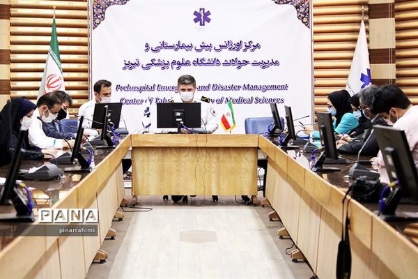 نشست خبری مرکز اورژانس پیش بیمارستانی و مدیریت حوادث دانشگاه علوم پزشکی تبریز