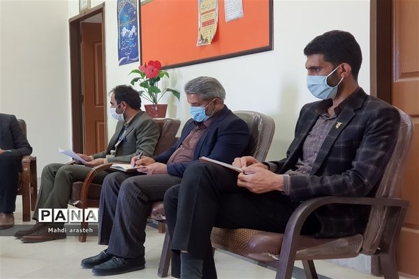 کارگروه فضای مجازی ورسانه گرامیداشت هفته دفاع مقدس شهرستان خوسف