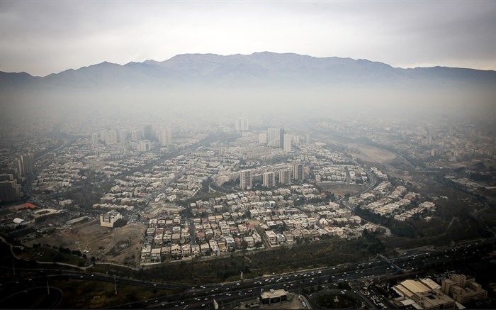 هوای پایتخت برای گروه‌های حساس ناسالم می‌شود