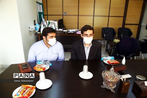 بازدید مدیر آموزش و پرورش منطقه 15 از خبرگزاری پانا شهر تهران