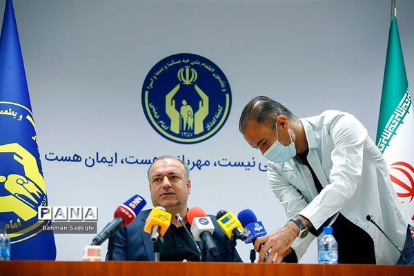 نشست خبری معاون اداری و مالی کمیته امداد