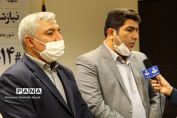 نشست خبری مدیرکل کمیته امداد امام خمینی (ره) و رییس سازمان دانش‌آموزی خوزستان
