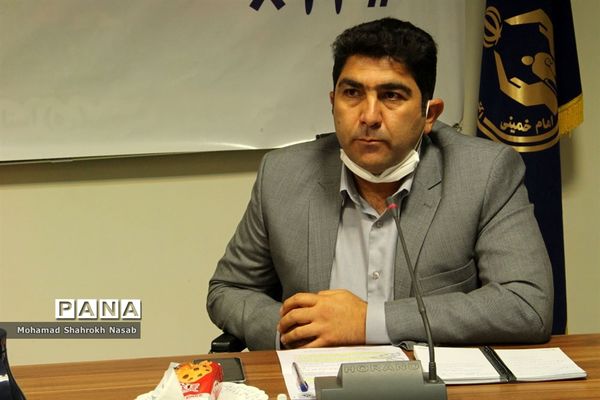 نشست خبری مدیرکل کمیته امداد امام خمینی (ره) و رییس سازمان دانش‌آموزی خوزستان