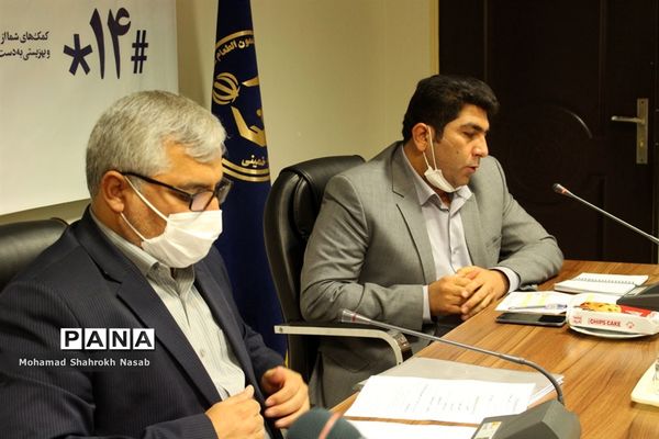 نشست خبری مدیرکل کمیته امداد امام خمینی (ره) و رییس سازمان دانش‌آموزی خوزستان