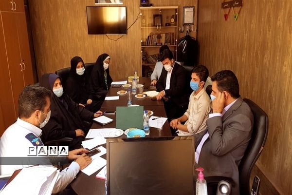 جلسه هماهنگی نمایندگان دهمین دوره مجلس دانش‌آموزی استان البرز