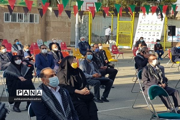زنگ ایثار به مناسبت هفته دفاع مقدس در آموزشگاه شاهد شهید نعمتی ها