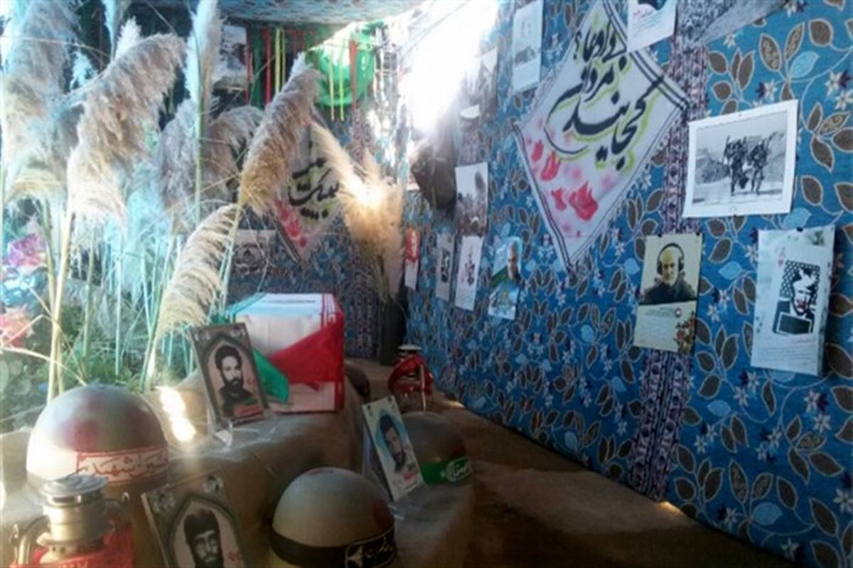 افتتاح نمایشگاه عکس دفاع مقدس در شهرستان فیروزه