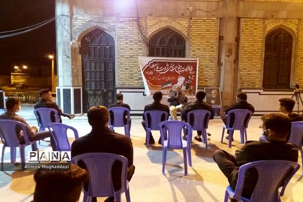 آیین تجدید میثاق با آرمان‌های شهدا به مناسبت هفته دفاع مقدس در نی‌ریز