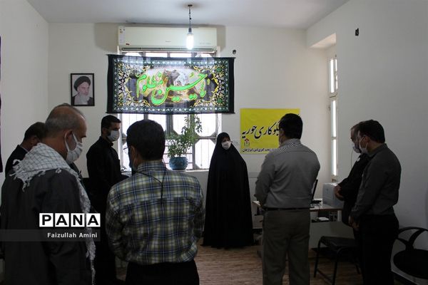 افتتاح مرکز نیکوکاری حوریه در بسیج دانش‌آموزی دشتستان