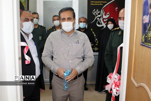 افتتاح مرکز نیکوکاری حوریه در بسیج دانش‌آموزی دشتستان