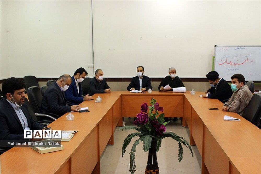 نشست شورای جهادی با حضور معاون پرورشی اداره‌کل آموزش و پرورش خوزستان