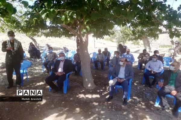 افتتاح قنات روستای کاجو بخش ماژان شهرستان خوسف توسط  سپاه پاسداران