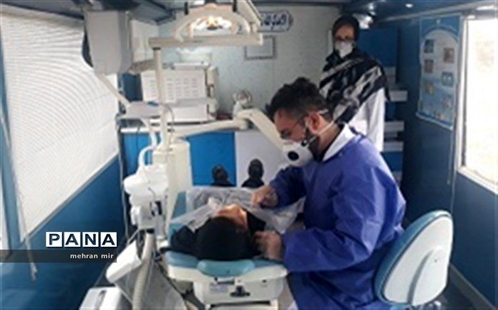 اعزام گروه جهادی دندانپزشکی به مناطق کمتر توسعه یافته شهرستان گمیشان