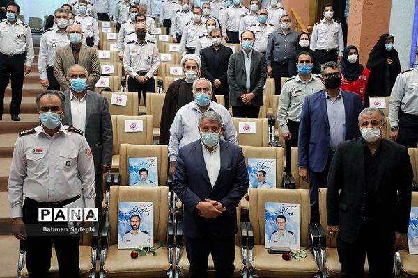 آیین بزرگداشت روز آتش‌نشانی و ایمنی