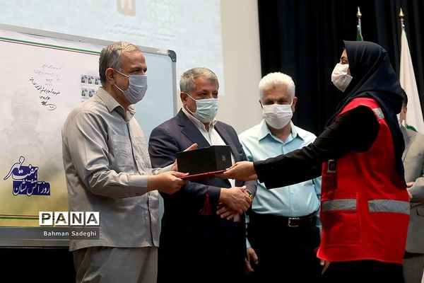 آیین بزرگداشت روز آتش‌نشانی و ایمنی