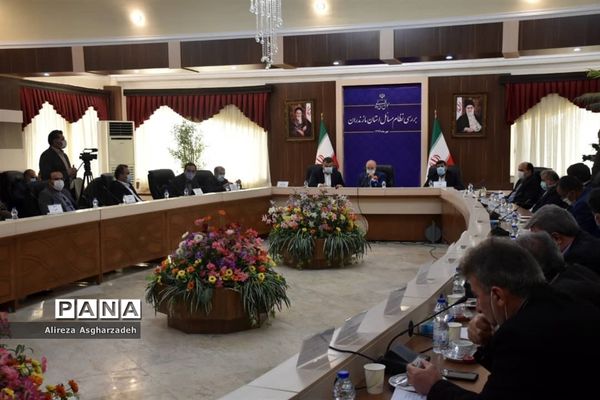حضور رییس مجلس در جلسه مجمع نمایندگان مازندران