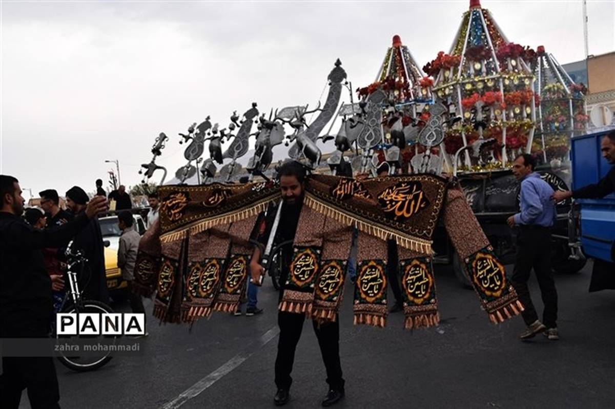 مراسم دهه دوم ماه صفر در آستان امامزادگان عینعلی و زینعلی برگزار می‌شود