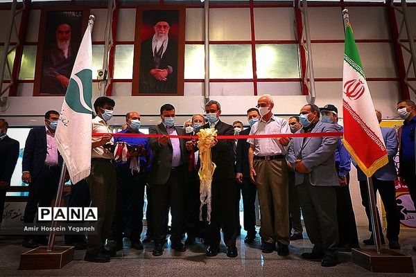 افتتاحیه نمایشگاه بین المللی فولاد ایران در جزیره کیش